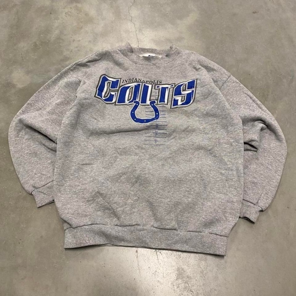 Vintage y2k 90s logo athletic Indianapolis colts crewneck